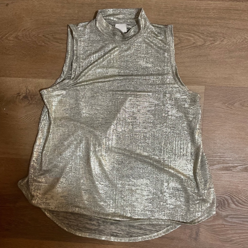 Anthropologie Glam mockneck